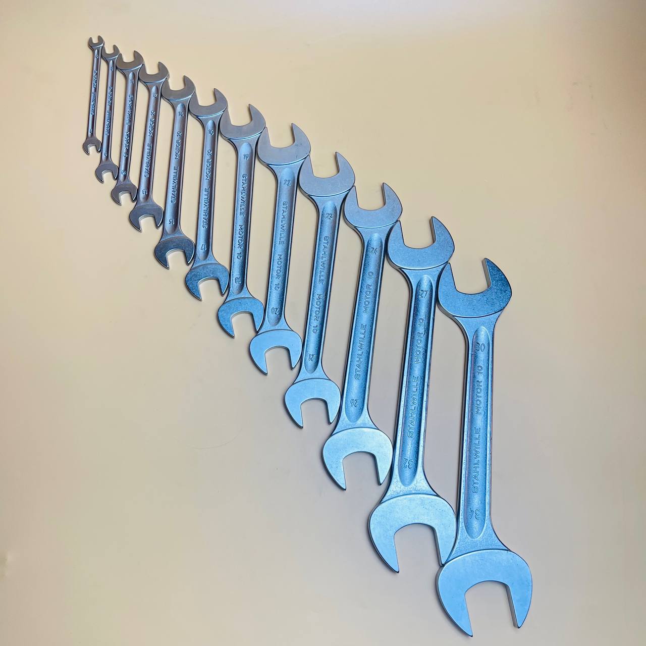 BỘ CỜ LÊ 2 ĐẦU MIỆNG STAHLWILLE GỒM 12 CÂY (6-34mm) - Ảnh 7