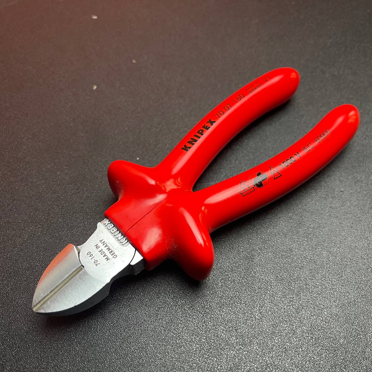 KÌM CẮT CÁCH ĐIỆN 1000V 725335 160 KNIPEX 70 07 160 - Ảnh 7