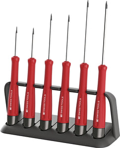 BỘ TUA VÍT 6 CHIẾC MỞ LINH KIỆN ĐIỆN TỬ MŨI DẸP PB SWISS TOOLS PB 8640