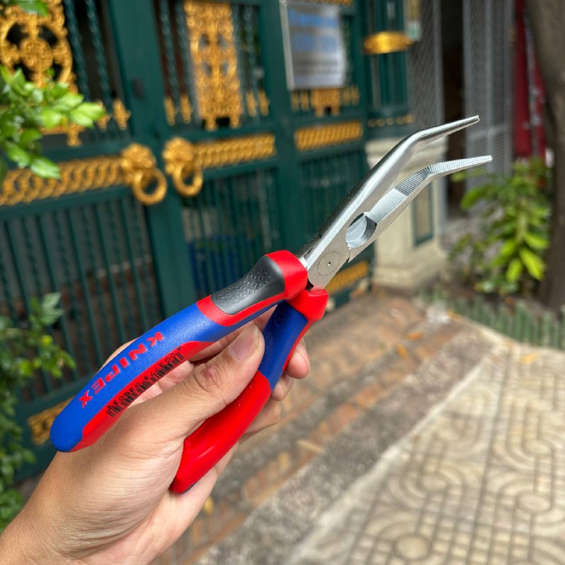 KÌM MŨI NHỌN GÓC MẠ CROM KNIPEX 200MM 26 25 200 - Ảnh 5
