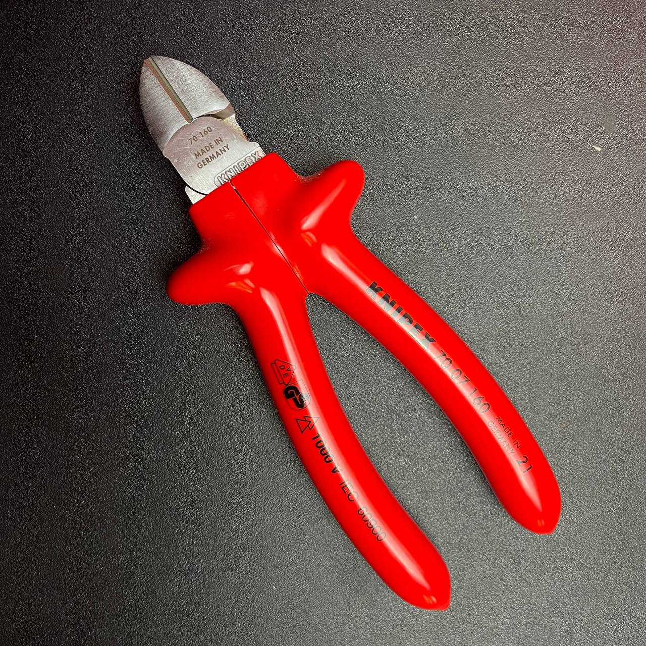 KÌM CẮT CÁCH ĐIỆN 1000V 725335 160 KNIPEX 70 07 160 - Ảnh 4