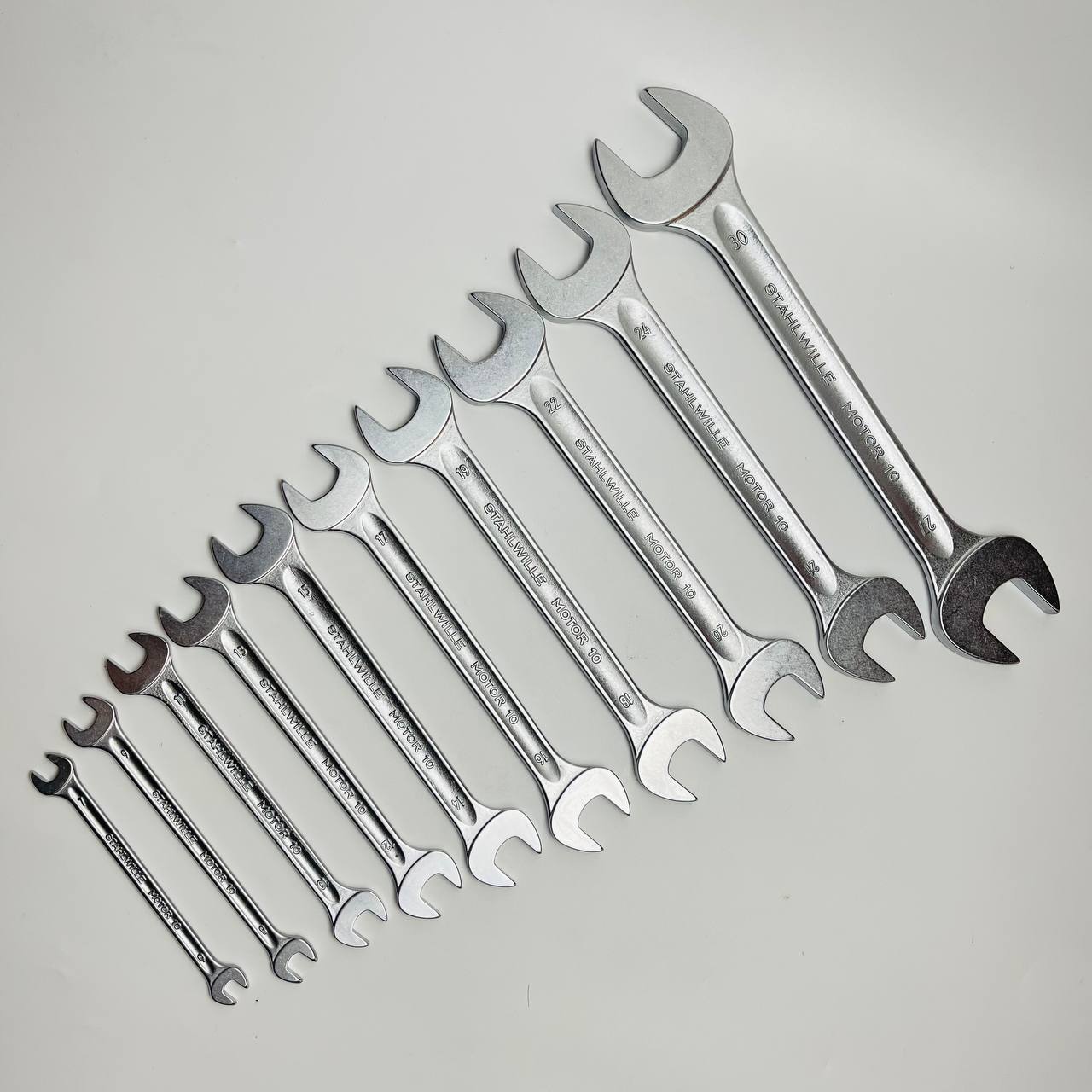 BỘ CỜ LÊ 2 ĐẦU MIỆNG STAHLWILLE GỒM 10 CÂY (6-30mm) - Ảnh 5