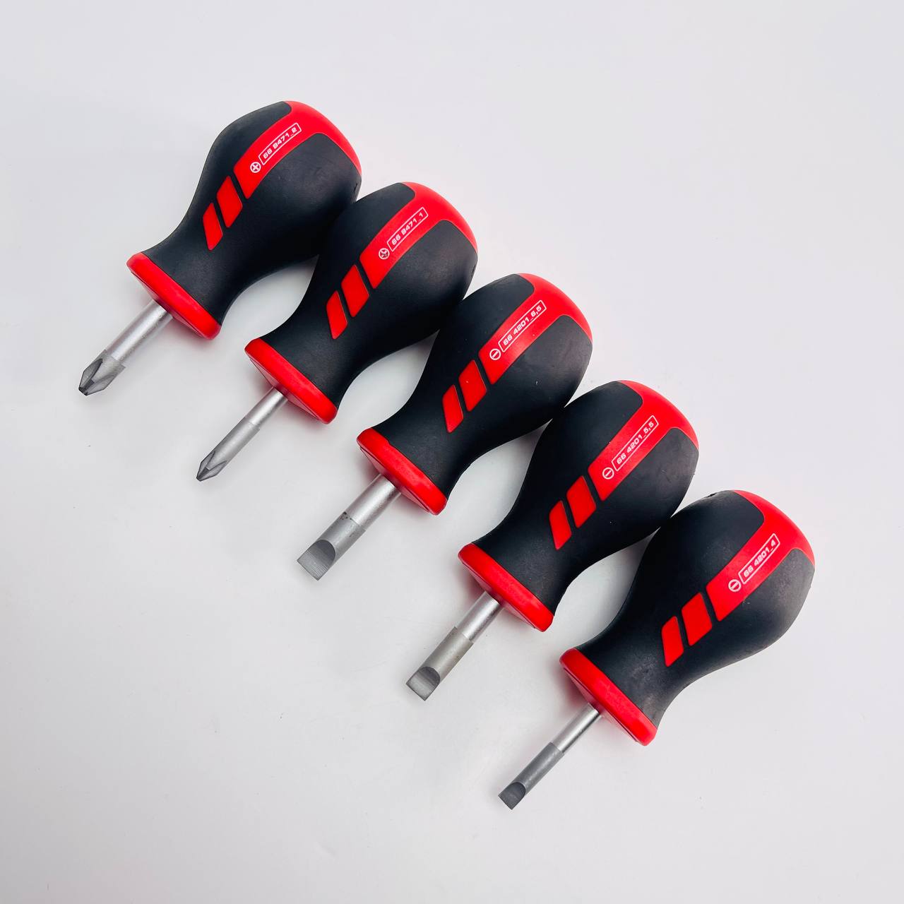 BỘ 5 CÂY TUA VÍT NGẮN 3 ĐÂU DẸP VÀ 2 ĐẦU PHILLIPS HOLEX - Ảnh 5