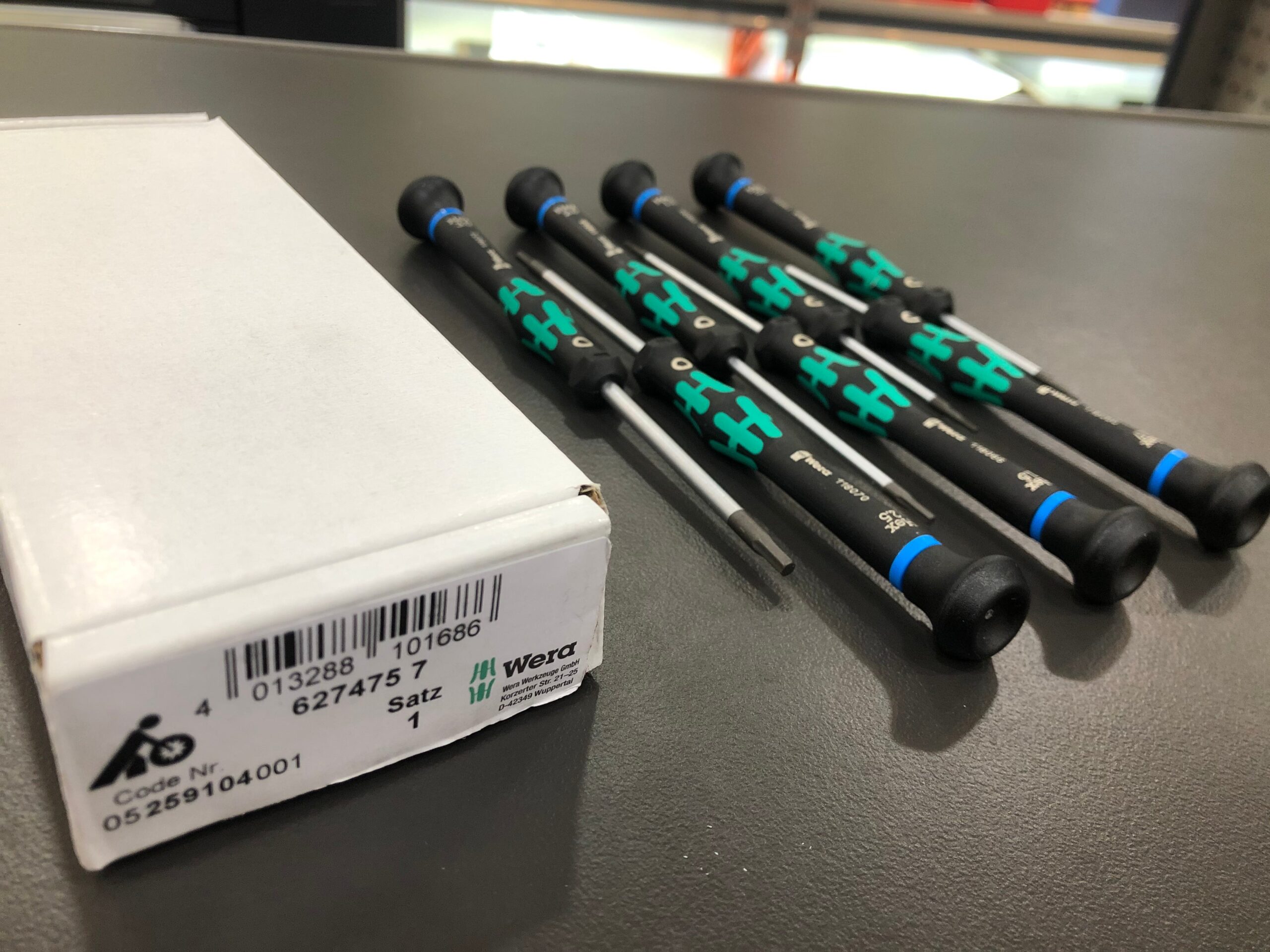 BỘ TUA VÍT ĐẦU LỤC GIÁC SỬA ĐIỆN TỬ WERA KRAFTFORM MICRO 7 CHI TIẾT 05259104001 - Ảnh 3
