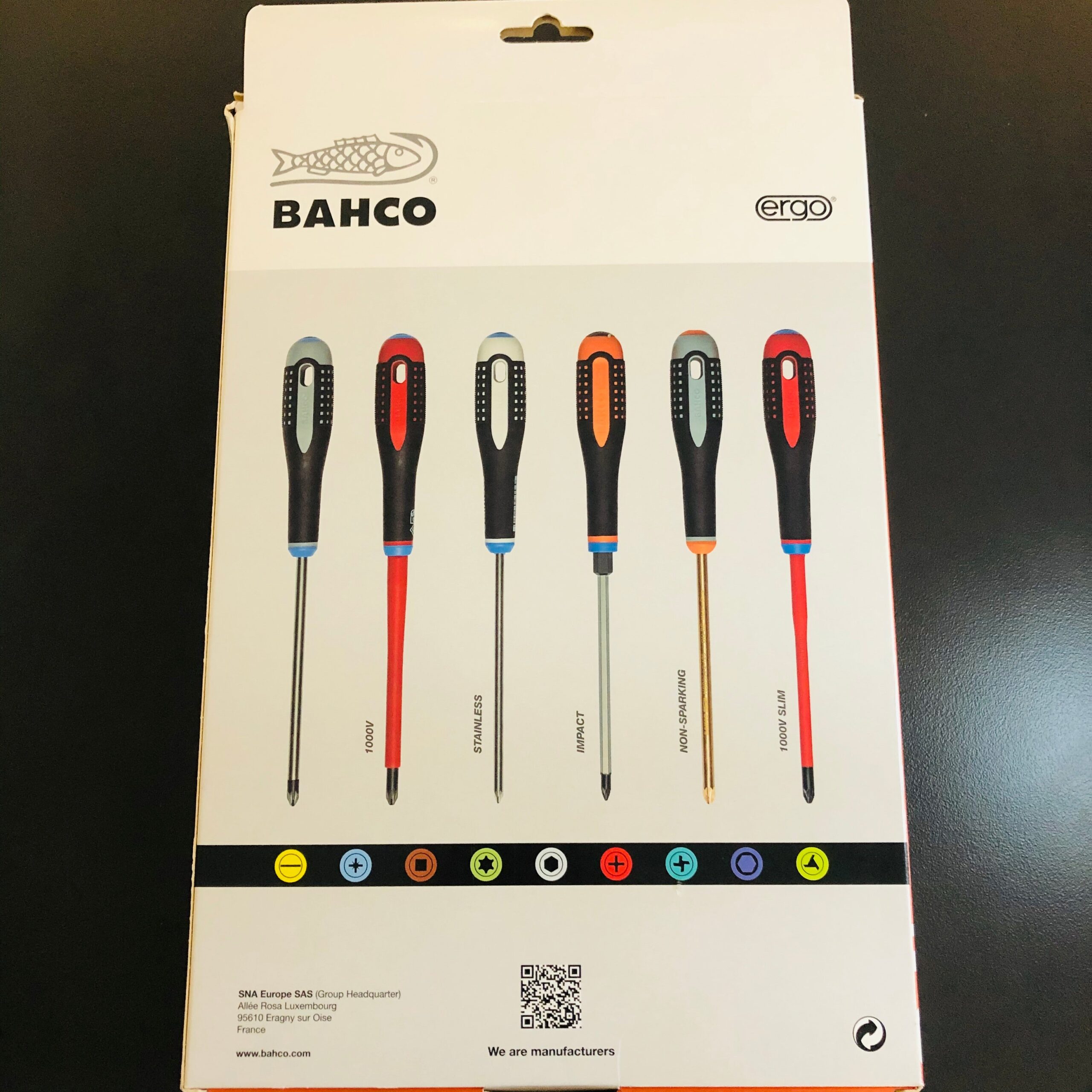 BỘ 6 TUA VÍT CAO CẤP BAHCO TAY CẦM ERGO, 4 ĐẦU DẸP VÀ 2 ĐẦU PHILLIPS - Ảnh 7