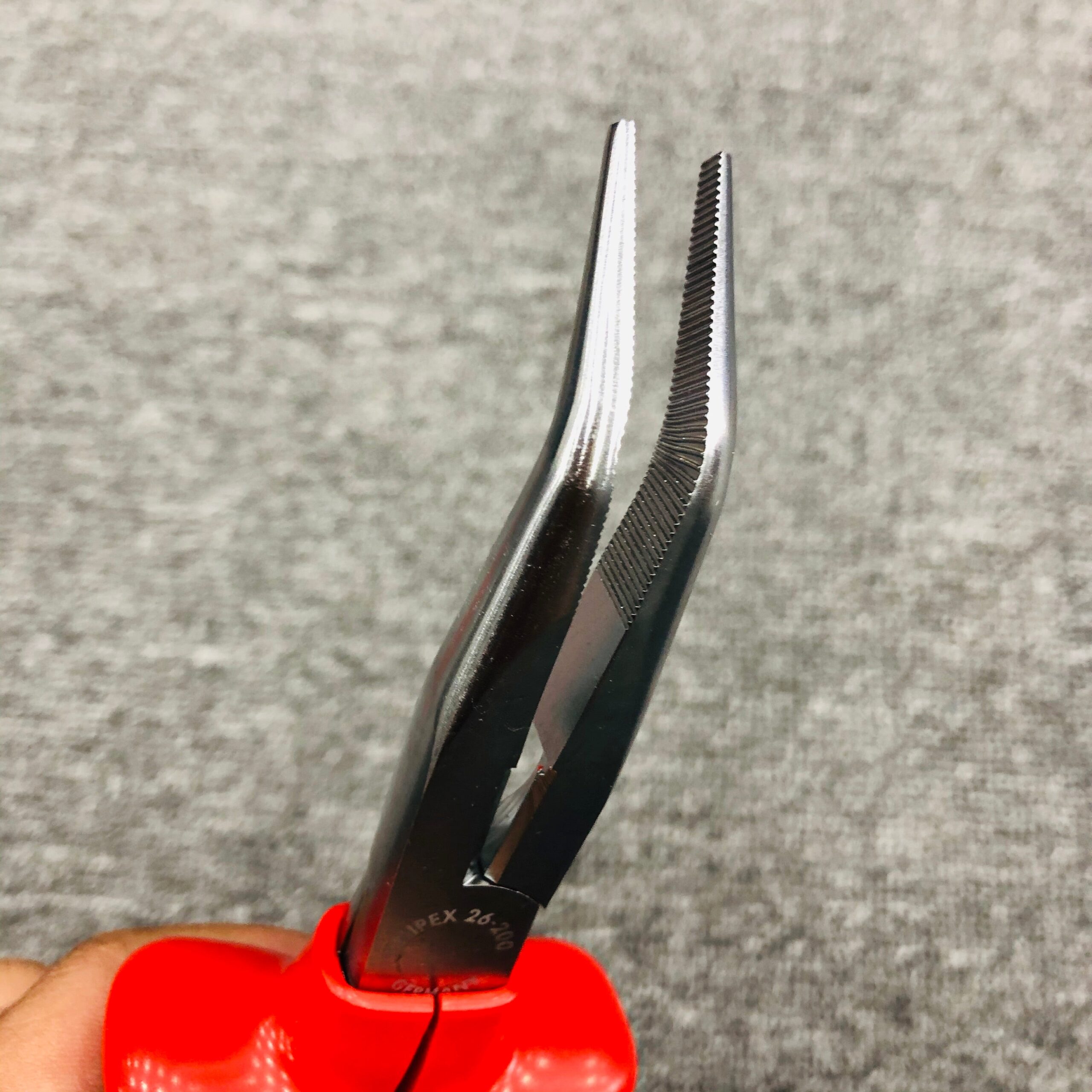 KÌM MŨI CONG KNIPEX DÀI 200 MM TAY CẦM ĐÚC CÁCH ĐIỆN 1000 V 26 27 200 - Ảnh 5