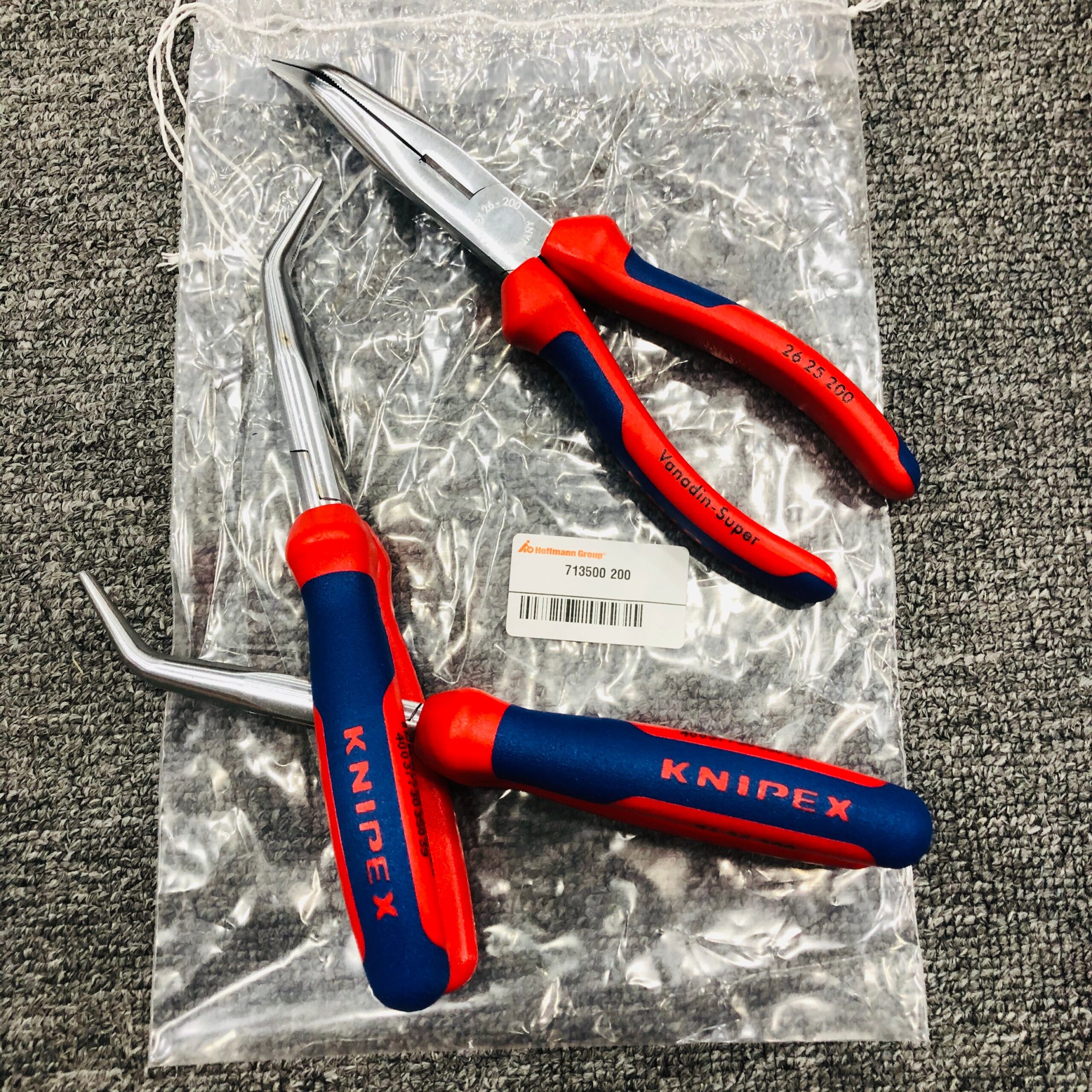 KÌM MŨI NHỌN GÓC MẠ CROM KNIPEX 200MM 26 25 200 - Ảnh 6