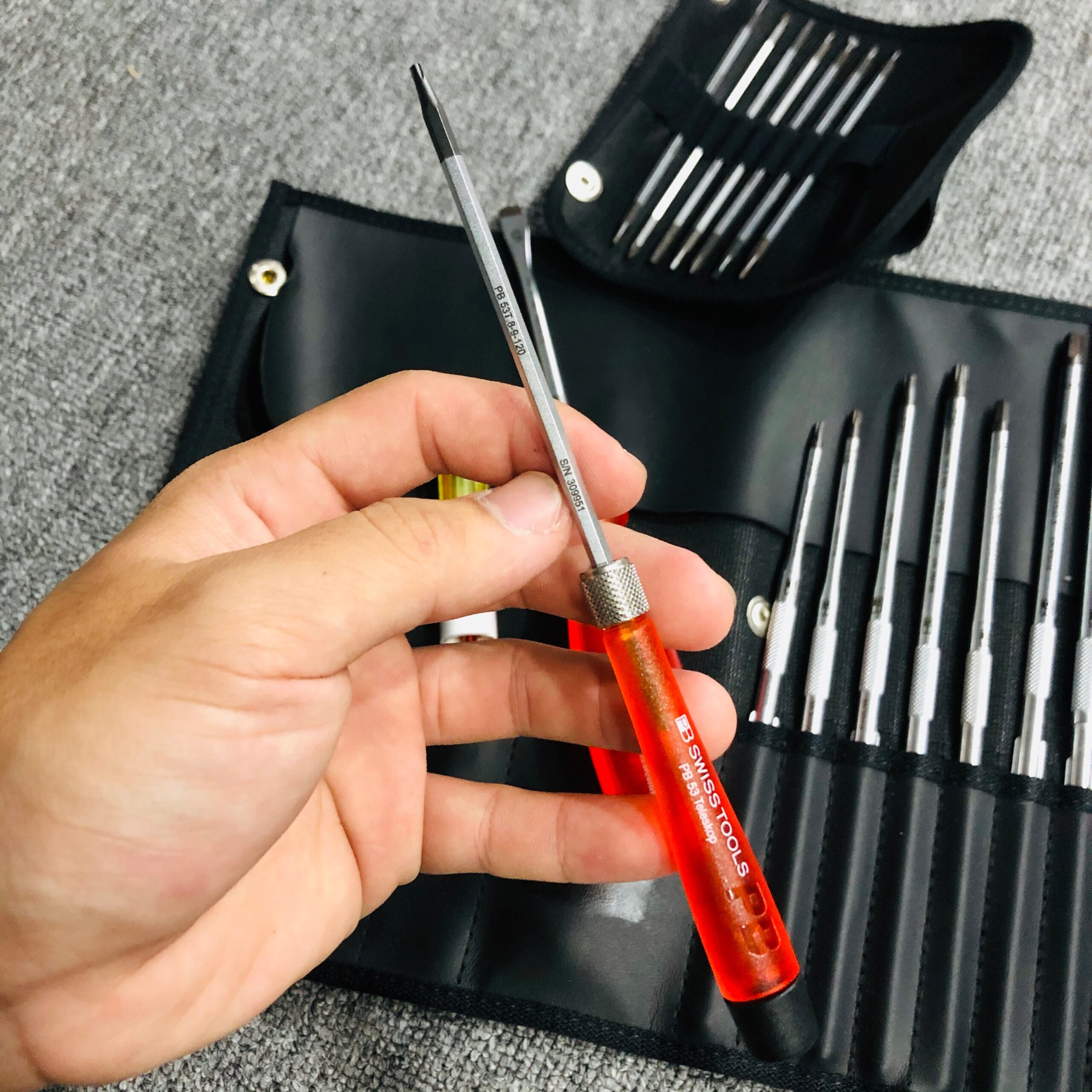 BỘ TUA VÍT THAY ĐẦU PB SWISS TOOLS 25 CHI TIẾT PB 6515.Ho - Ảnh 10