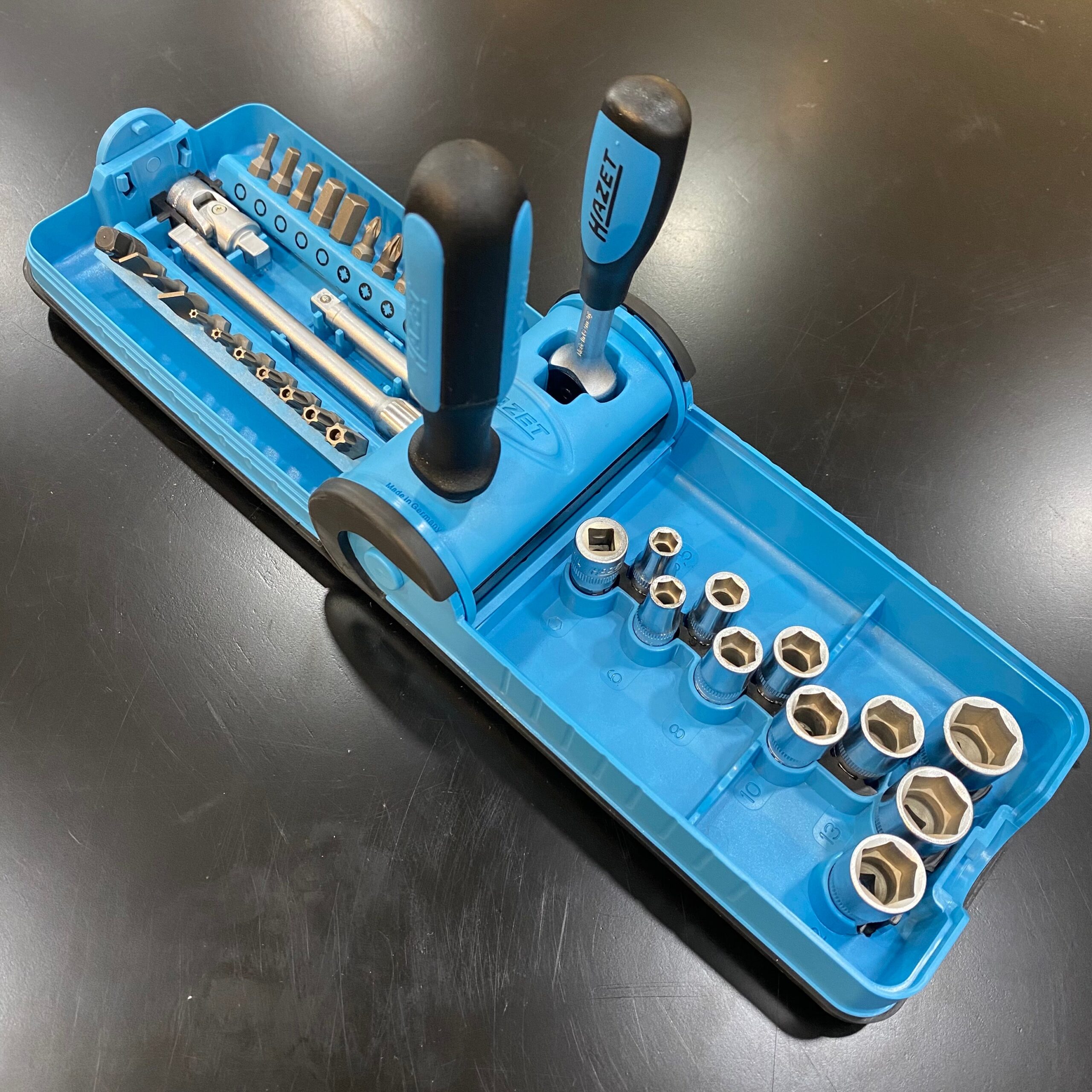 BỘ CẦN SIẾT, SOCKET VÀ ĐẦU BITS 1/4 INCH, 38 CHI TIẾT HAZET® - Ảnh 8