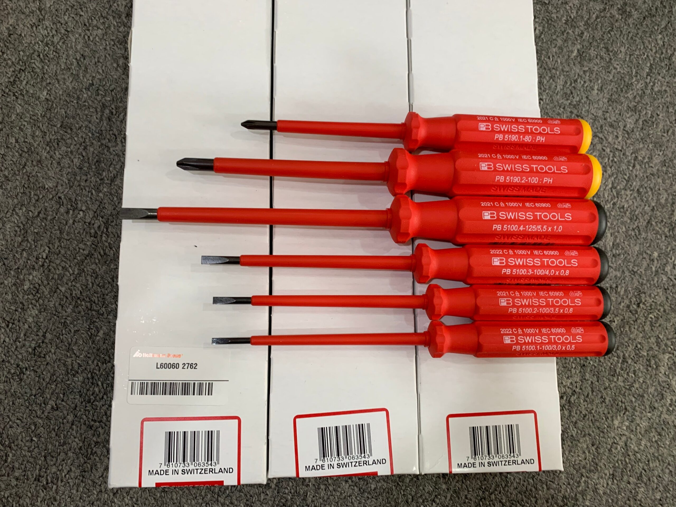 Bộ tua vít cách điện 1000V PB 5542 PB SWISS TOOLS L60060 2762 - Ảnh 7