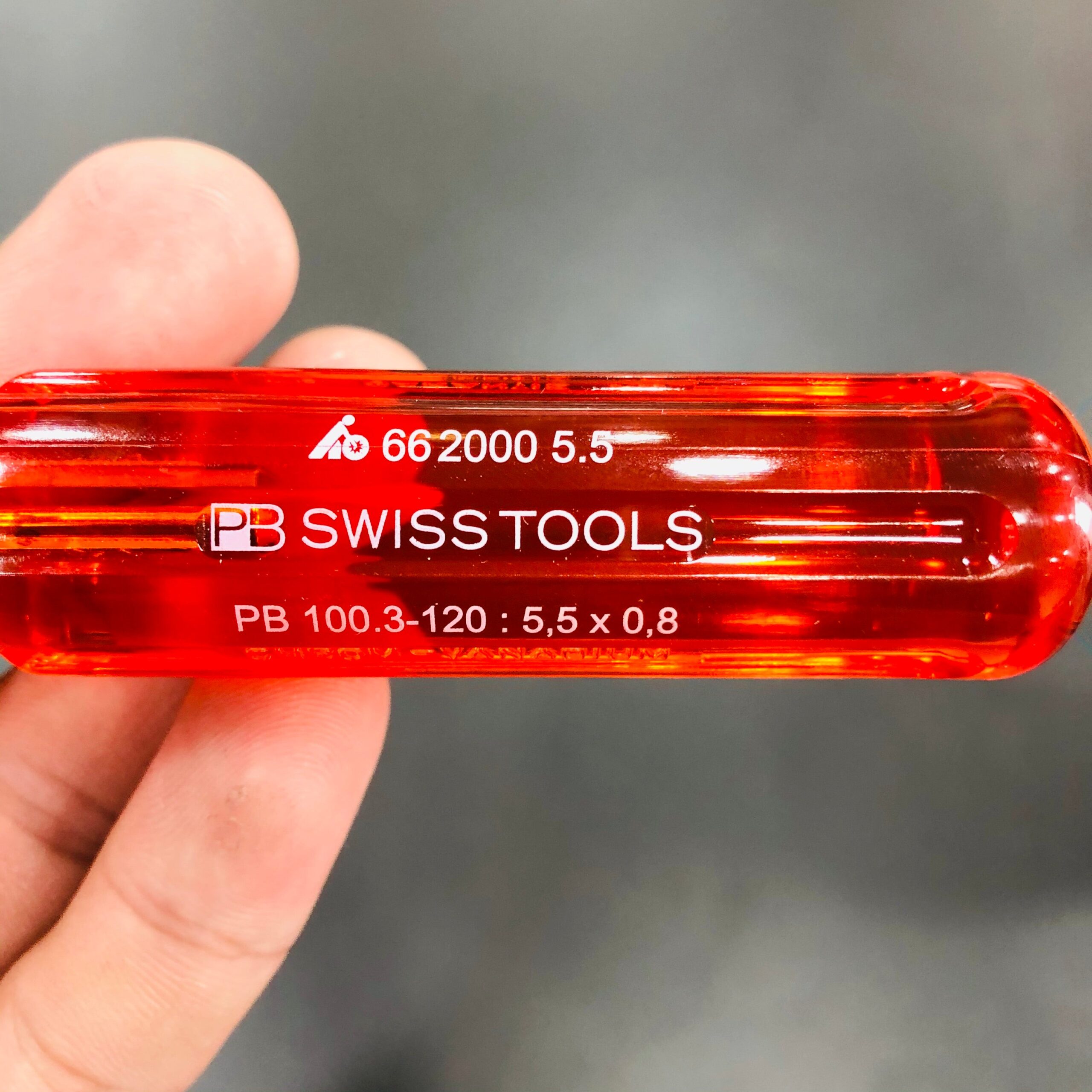 TUA VÍT DẸP PB SWISS TOOLS 5.5MM TAY CẦM CLASSIC PB 100.3-120 - Ảnh 3