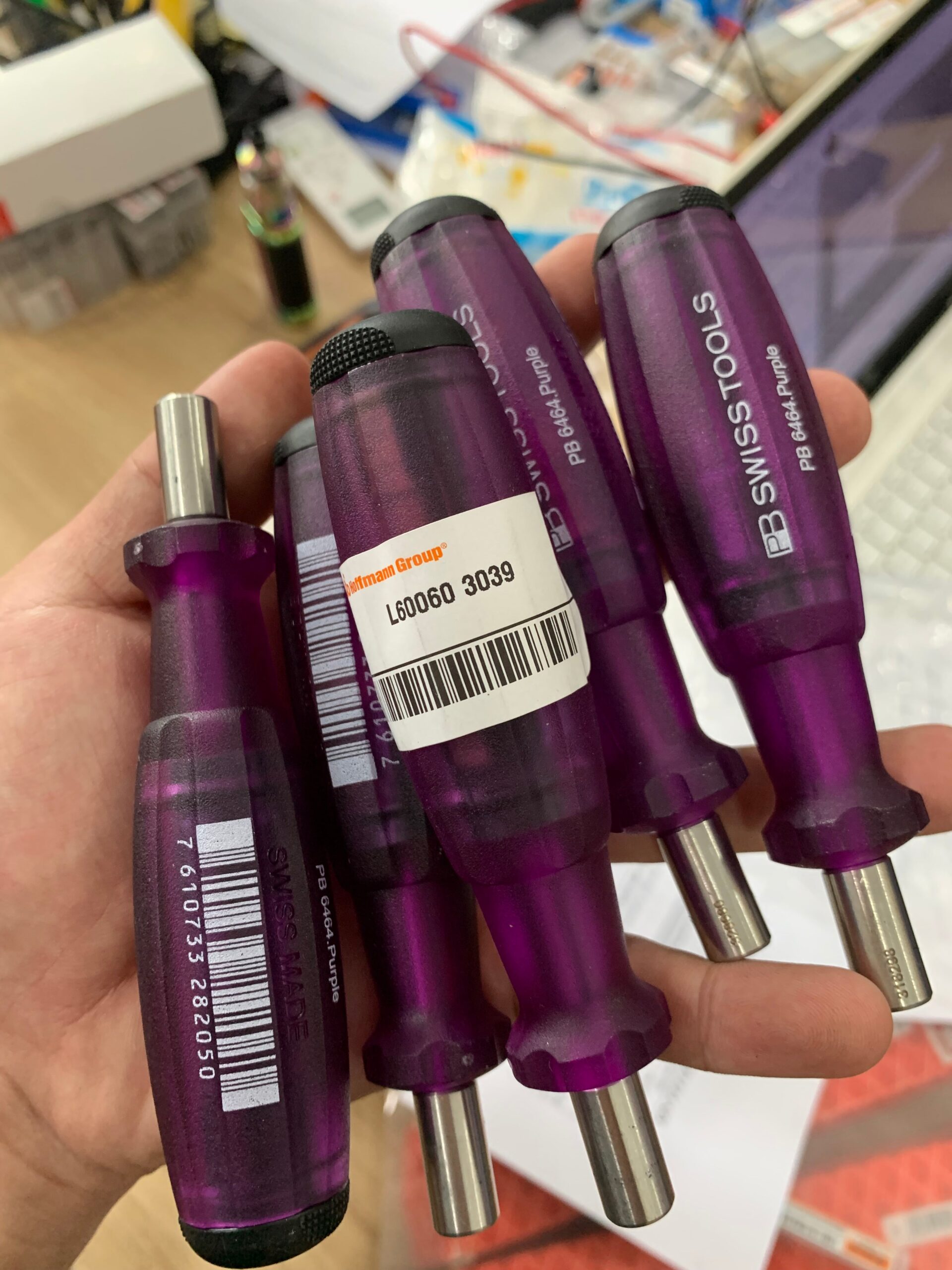 TUA VÍT 8 BITS MÀU TÍM ĐỘC ĐÁO PB SWISS TOOLS PB 6464.Purple - Ảnh 4