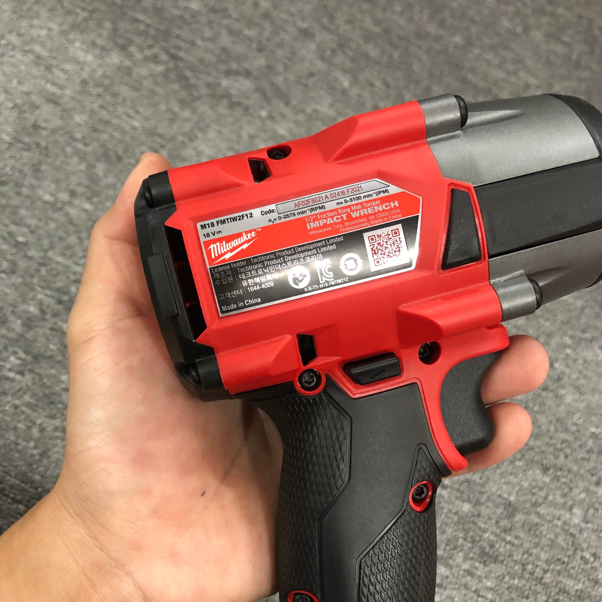 Thân Máy siết bu lông M18 FMTIW2F12 MILWAUKEE - Ảnh 7