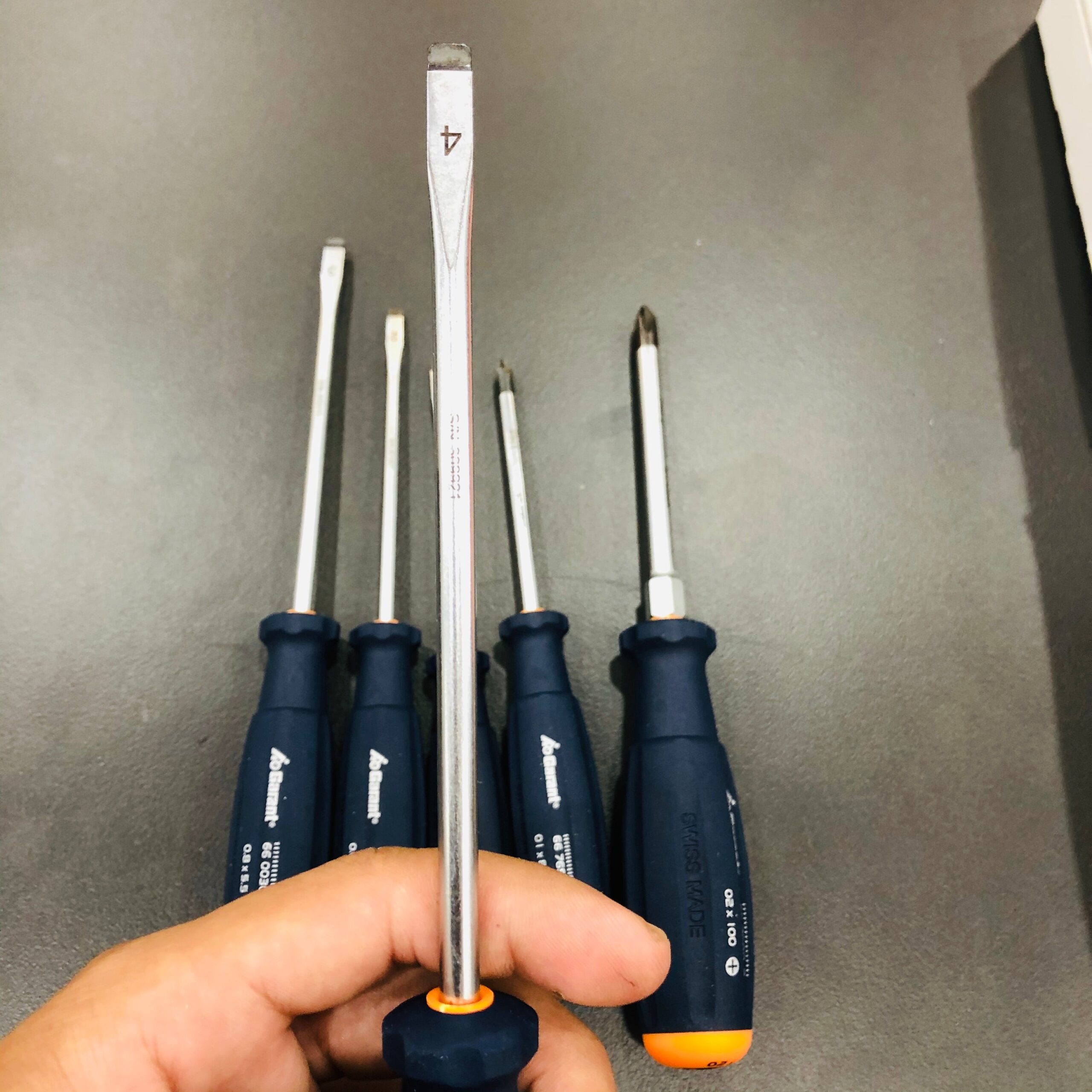 BỘ 6 CÂY TUA VÍT GARANT CAO CẤP, 4 ĐẦU DẸP VÀ 2 ĐẦU PHILLIPS - Ảnh 8