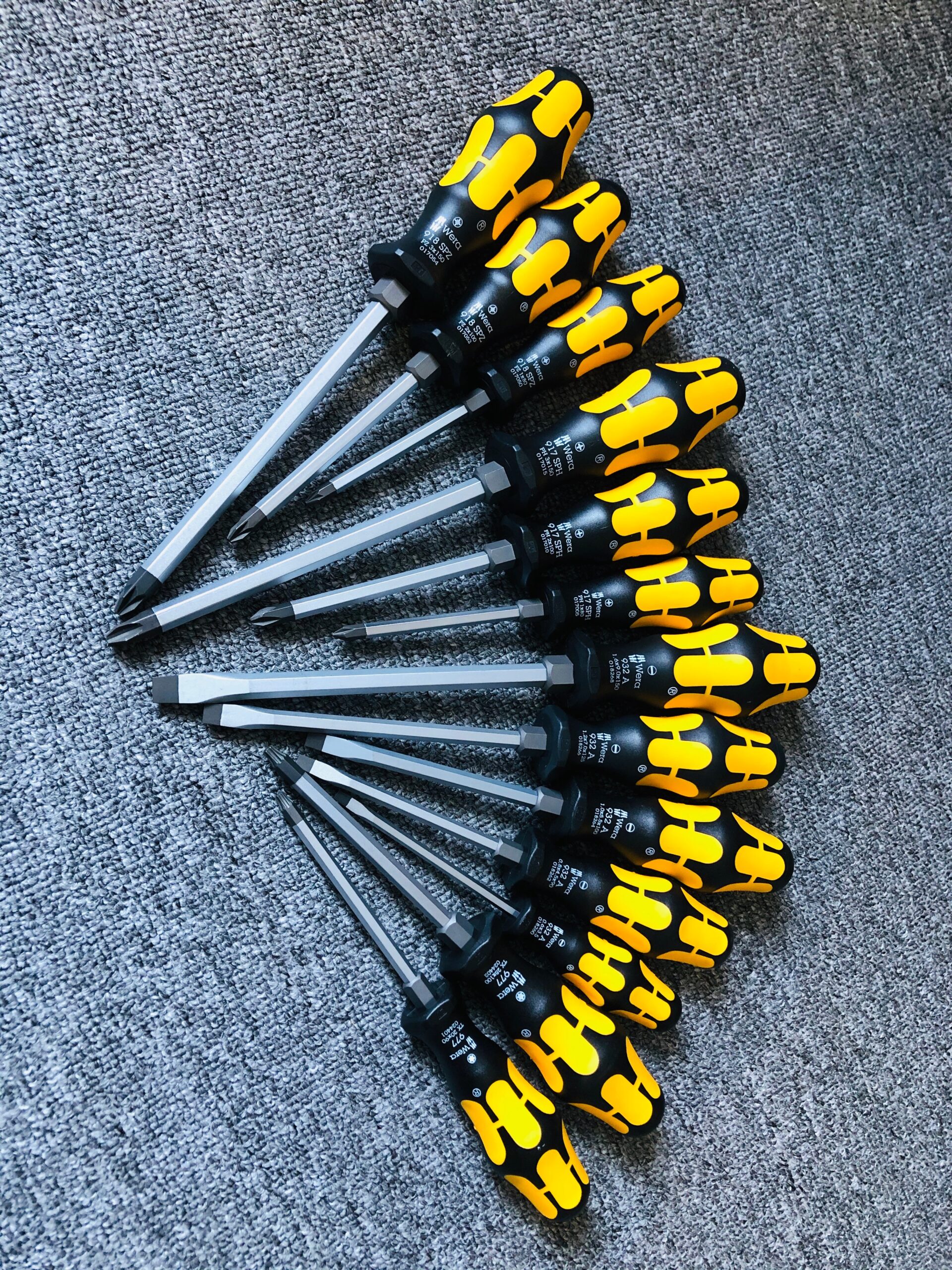 BỘ TUA VÍT ĐẦU ĐÓNG ĐƯỢC WERA KRAFTFORM 667270 13 CÂY 05133285001 - Ảnh 3