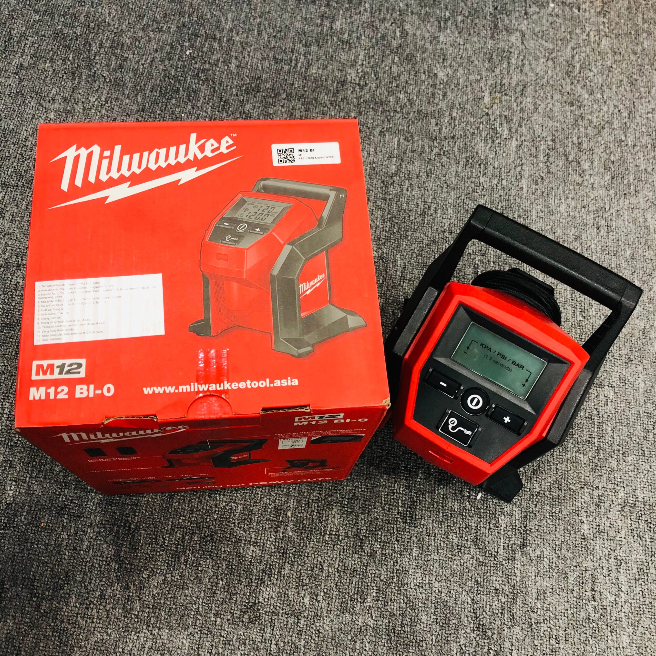 MÁY BƠM HƠI MILWAUKEE M12 BI-0 (BARE) - Ảnh 9