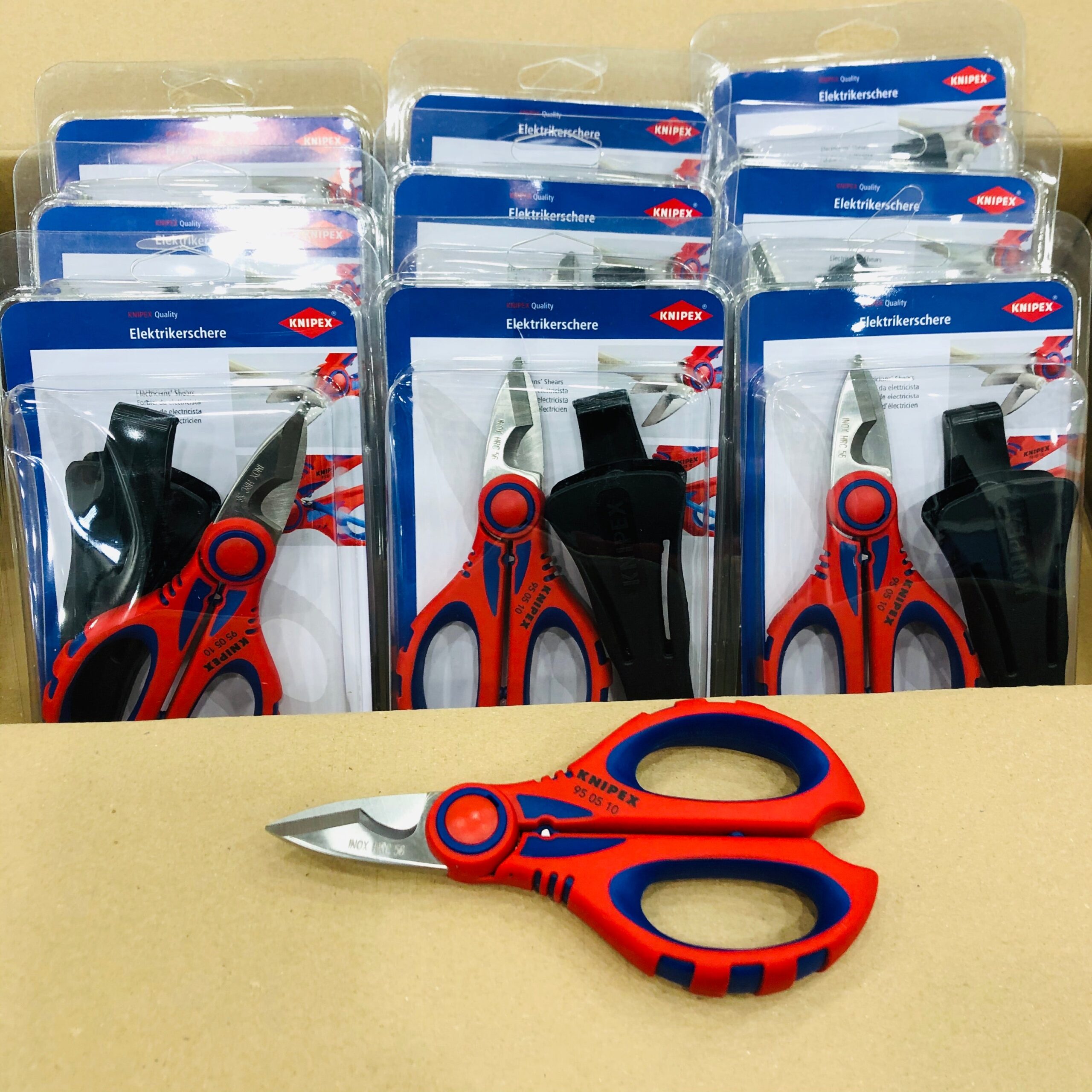 KÉO CẮT DÂY ĐIỆN KNIPEX 95 05 10 SB - Ảnh 6