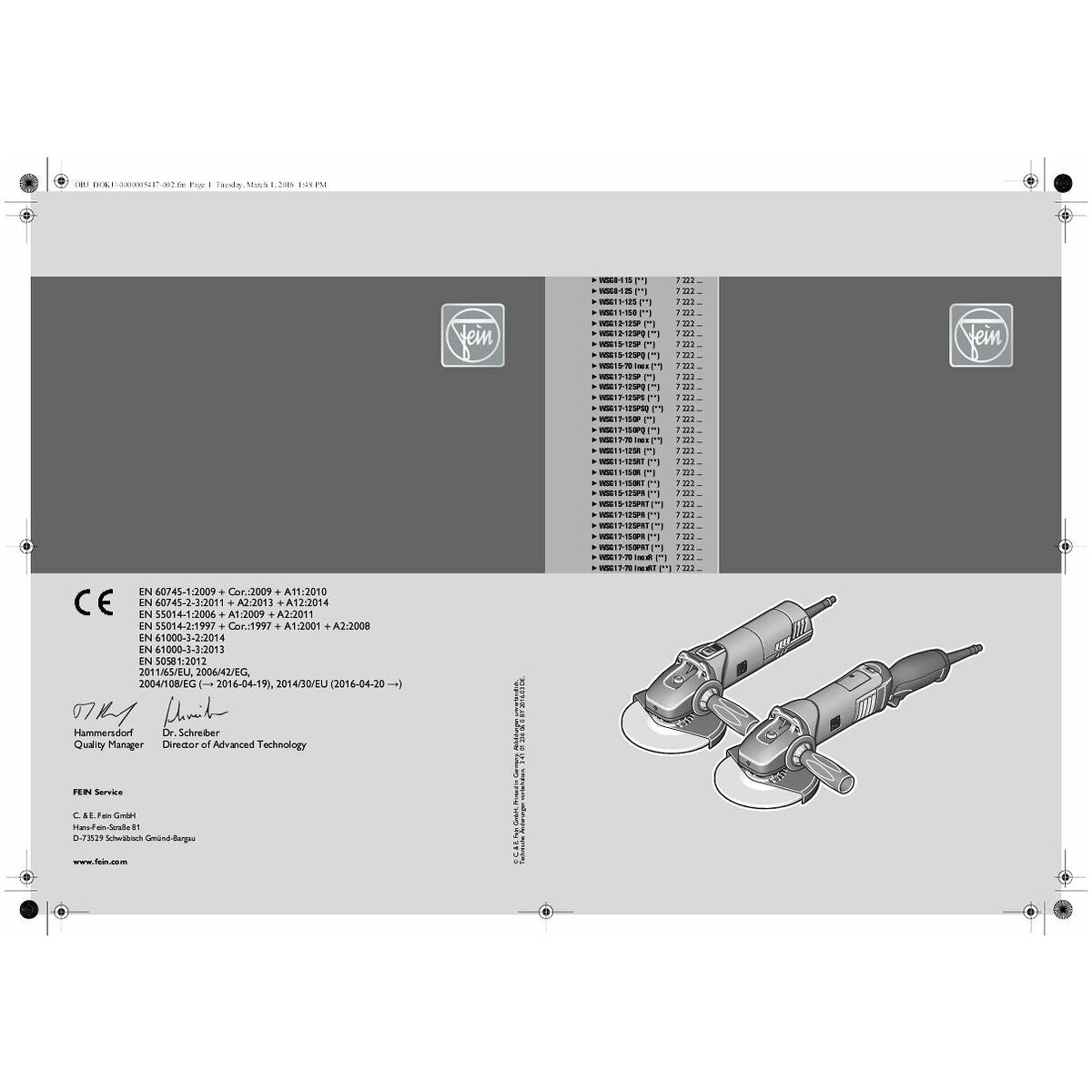 MÁY MÀI GÓC NHỎ GỌN WSG 8-125 - Ảnh 4