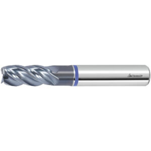DAO PHAY NGÓN HỢP KIM PHỦ TIALN CHUYÊN INOX D8/R1,5MM GARANT 206351 8/1,5