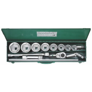 SOCKET SET 1 SQ/DR 14 PCS
