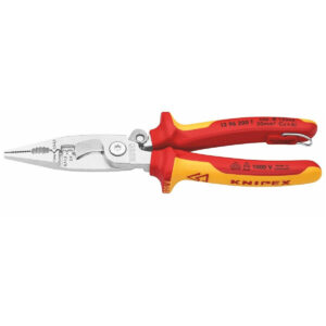 KÌM ĐA NĂNG KNIPEX CÁCH ĐIỆN 1000V CÓ LÒ XO VÀ MÓC TREO, DÀI 200 MM 13 96 200 T