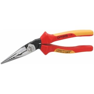 KÌM MŨI NHỌN ĐẦU CONG CÁCH ĐIỆN 1000V DÀI 220MM ORBIS S021-1500/40RV-11