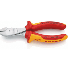 KÌM CẮT MẶT CHÉO MẠ CROM, CÁCH ĐIỆN KNIPEX 160MM 74 06 160