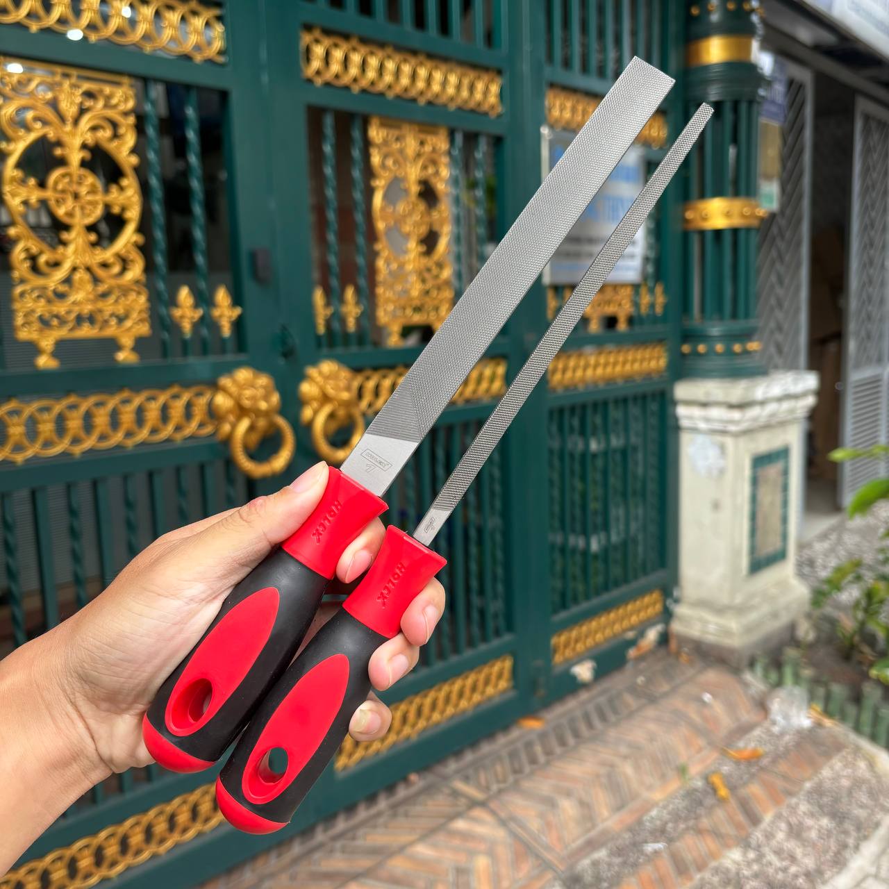 BỘ DŨA THÔ 5 CÂY HOLEX 517419 DÀI 200MM - Ảnh 5