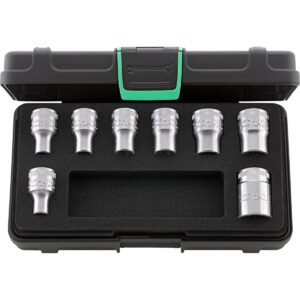 SOCKET SET TORX 1/2 SQ/DR 8 PCS