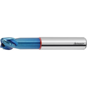 DAO PHAY NGÓN 4 ME HỢP KIM PHỦ TIALN GARANT 206322 CUNG R 1,5MM PHI 12MM