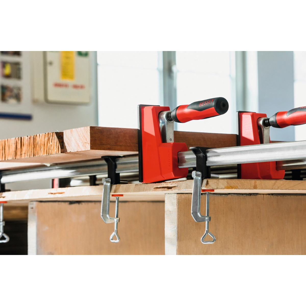 CẢO CHỮ F KẸP CHI TIẾT LỚN CÓ THỂ NỐI NHIỀU CÁI LẠI VỚI NHAU BESSEY® 860291 1250MM - Ảnh 8