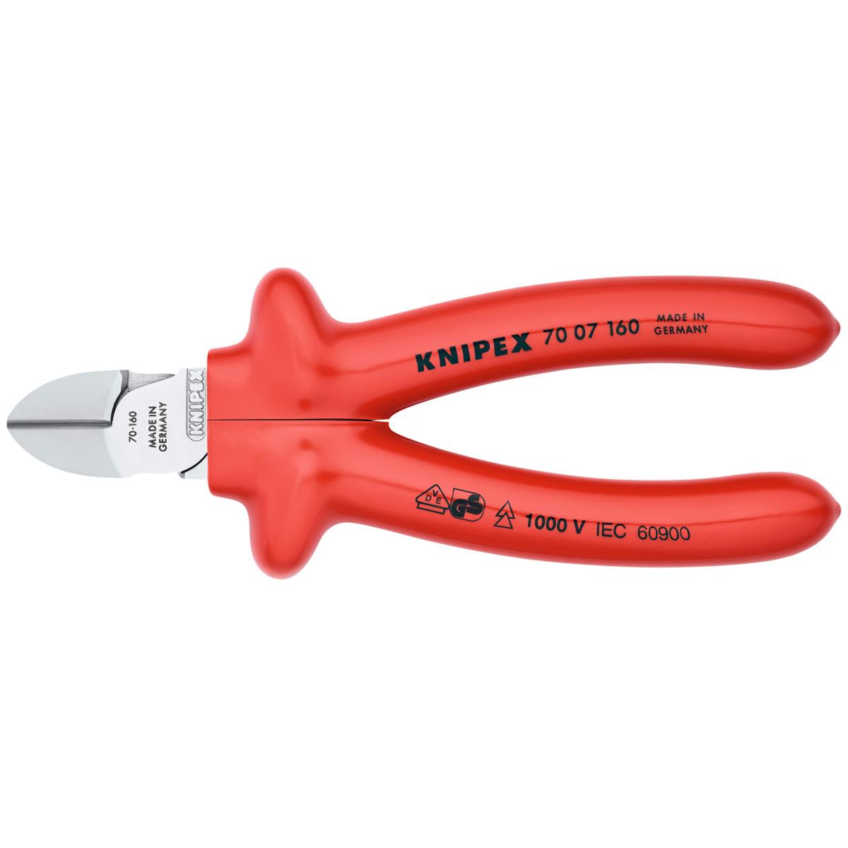 KÌM CẮT CÁCH ĐIỆN 1000V 725335 160 KNIPEX 70 07 160