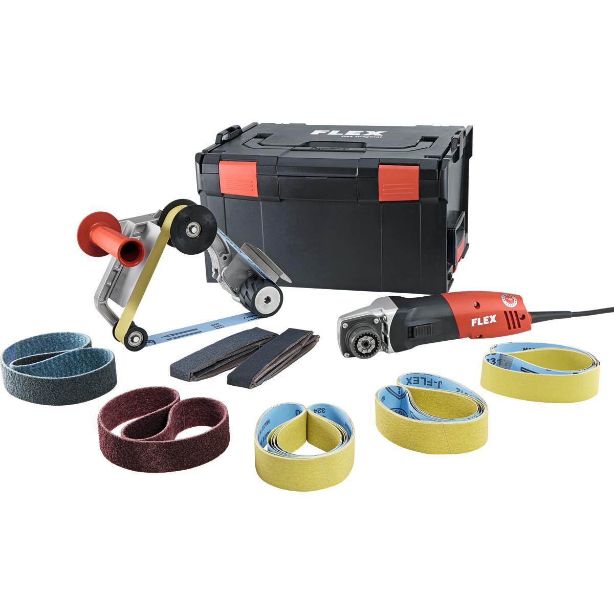 SET MÁY CHÀ NHÁM ĐAI ỐNG TRINOXFLEX BRE 14-3 125 SET | ORDER NO. 433.446