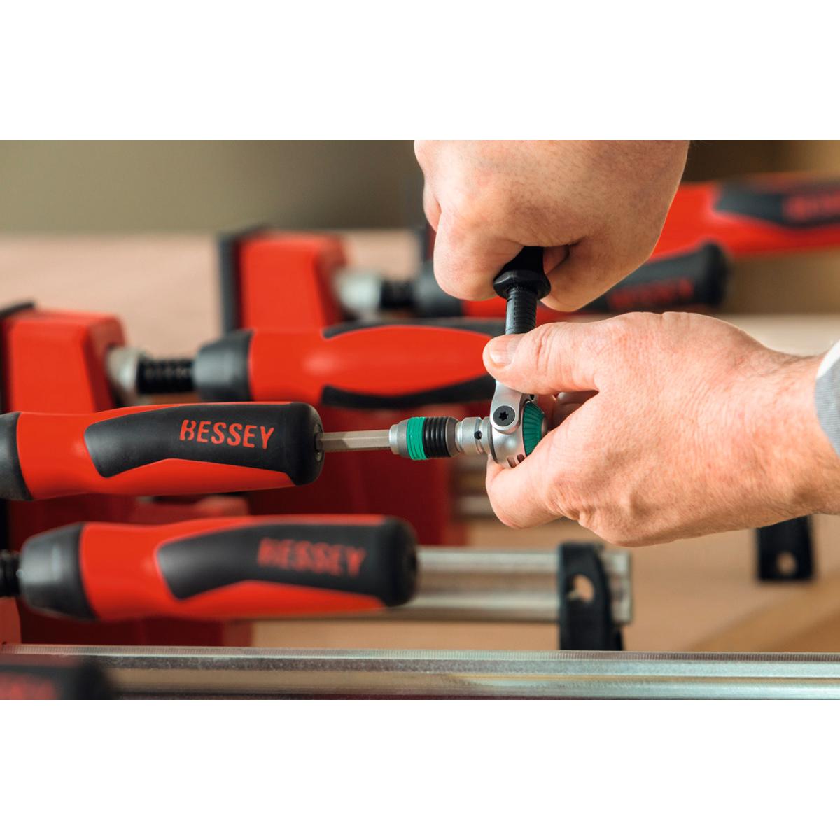 CẢO CHỮ F KẸP CHI TIẾT LỚN CÓ THỂ NỐI NHIỀU CÁI LẠI VỚI NHAU BESSEY® 860291 1250MM - Ảnh 6