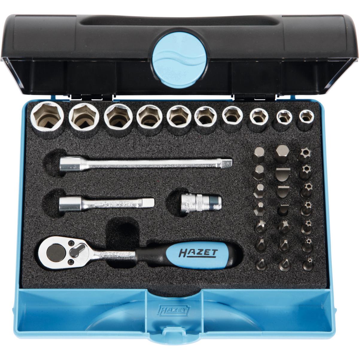 SOCKET SET 1/4 INCH, 35 PCS
