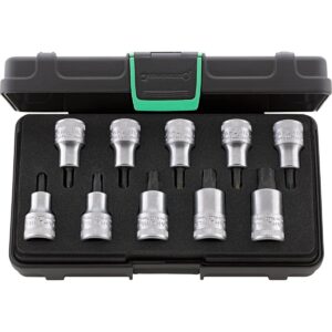 SOCKET SET TORX 1/2 SQ/DR 10 PCS
