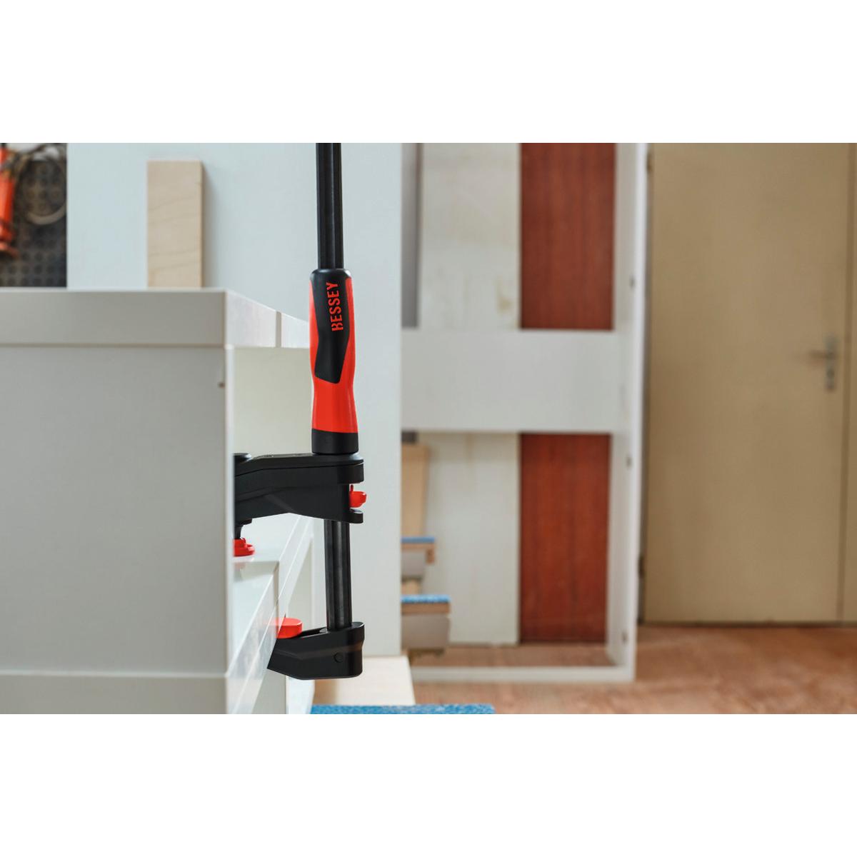 CẢO CHỮ F DÙNG 1 TAY KẸP NHANH, CÓ BÁNH RĂNG BESSEY® 860271 600MM - Ảnh 8