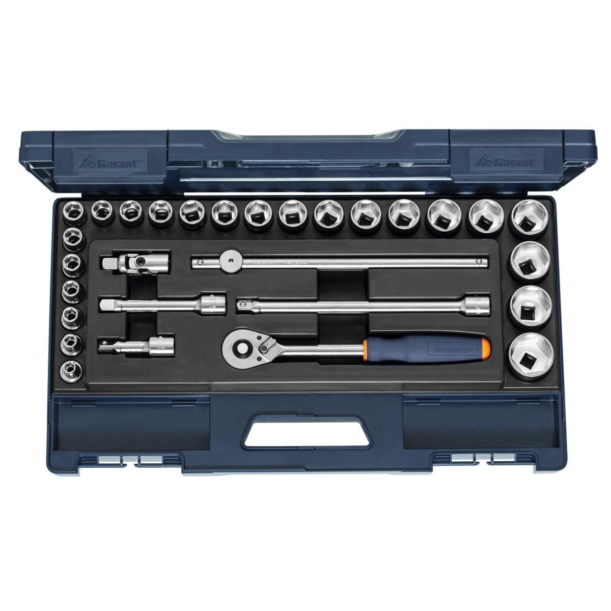 SOCKET SET 1/2 SQ/DR 29 PCS