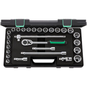 SOCKET SET 1/2 SQ/DR 28 PCS
