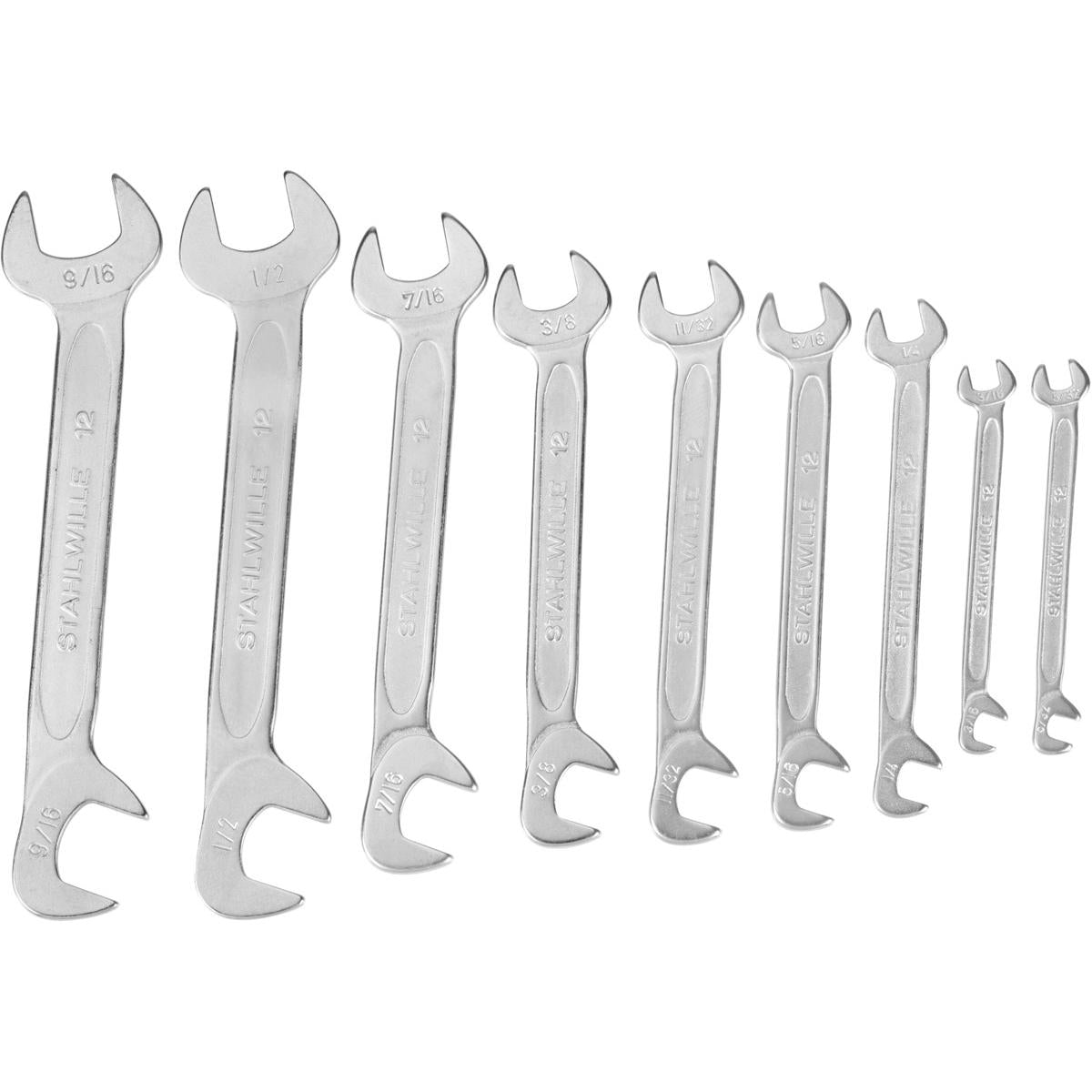 SET 9 CỜ LÊ SMALL 2 ĐẦU MỞ HỆ INCH NGHIÊNG 15 VÀ 75 ĐỘ