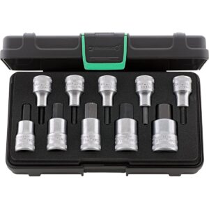SOCKET SET 1/2 SQ/DR 10 PCS