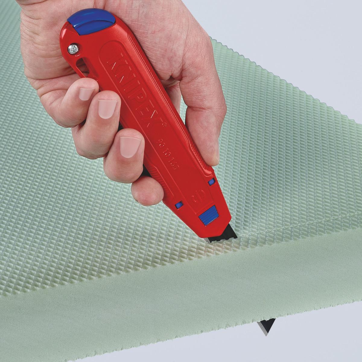 DAO RỌC KNIPEX 90 10 165 BK CUTIX UNIVERSAL KNIFE - Ảnh 9