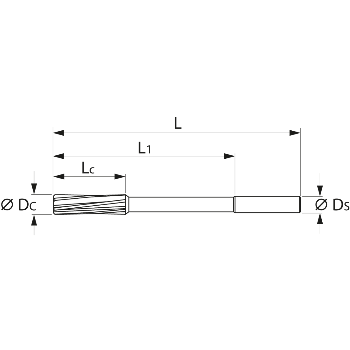 MŨI DOA NC H7 16MM GARANT 162900 16 - Ảnh 5