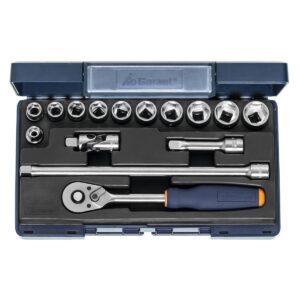 SOCKET SET 3/8 SQ/DR 15 PCS