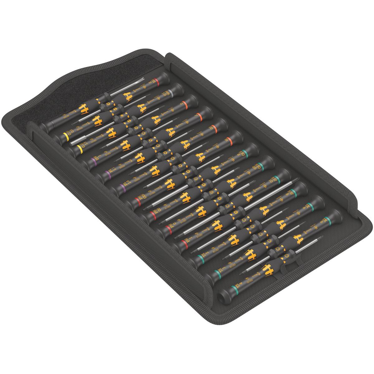 BỘ TUỐC NƠ VÍT ĐIỆN TỬ KRAFTFORM MICRO, CHỐNG TĨNH ĐIỆN ESD, 25 CÂY 05134019001