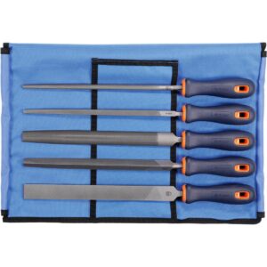 BỘ DŨA CÓ TAY CẦM 2 THÀNH PHẦN, 5 CÂY 250MM TRONG CUỘN
