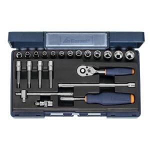 SOCKET SET 1/4, 22 PIECES