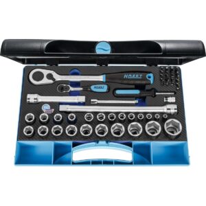 BỘ DỤNG CỤ ĐA NĂNG 47 CHI TIẾT HAZET 953HP 1/4 + 1/2INCH