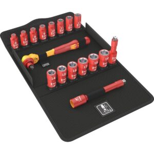 SOCKET SET 3/8 VDE 17PCS 05004970001