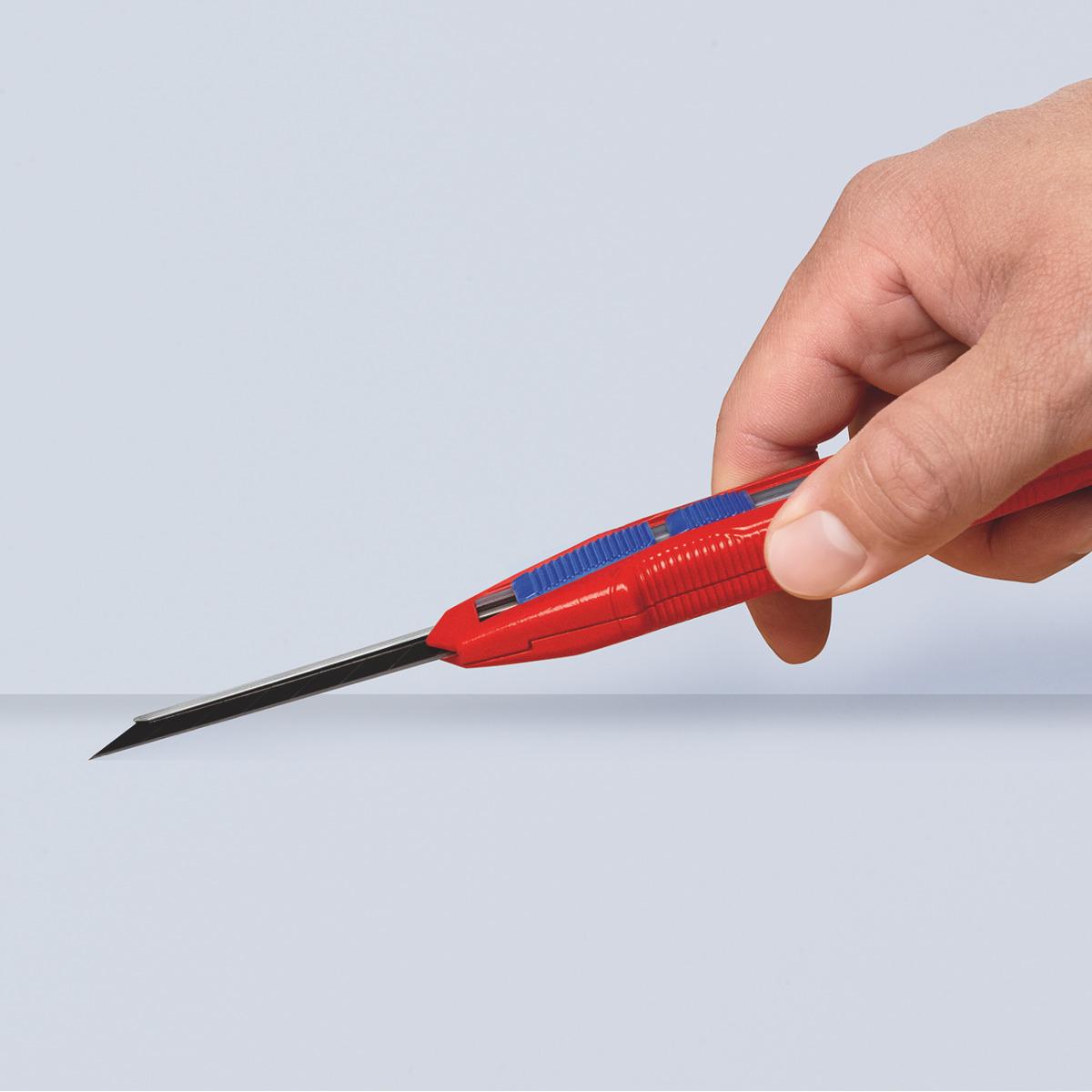 DAO RỌC KNIPEX 90 10 165 BK CUTIX UNIVERSAL KNIFE - Ảnh 13